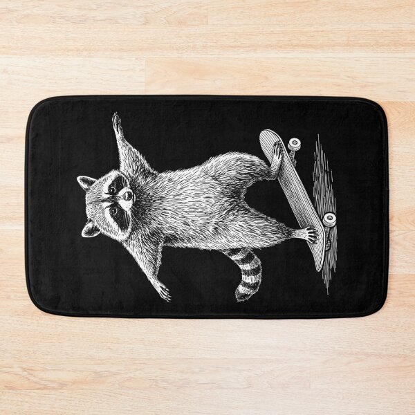 Item preview, Skater Skateboarder Raccoon Funny Animal Skateboarding designed and sold by GrandeDuc.