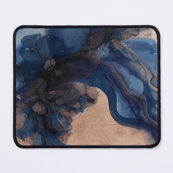 Item preview, Midnight Indigo Bloom designed and sold by Harmonic_Layers.