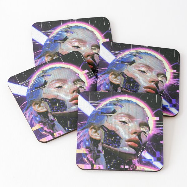 Item preview, Circuits of Transcendence | Exotic Cyberpunk Girl designed and sold by fatalfactaddict.