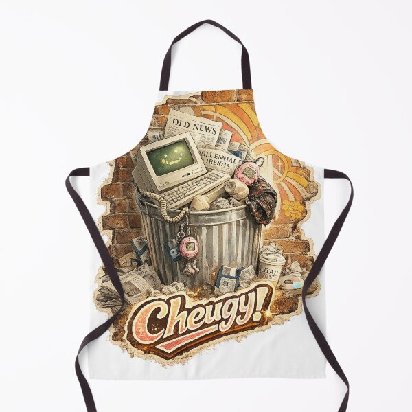Item preview, Cheugy Nostalgia Dumpster Aesthetic Art Print, Retro Tech Meme Wall Decor, Gen Z Slang Gift for Millennials designed and sold by TerScott.