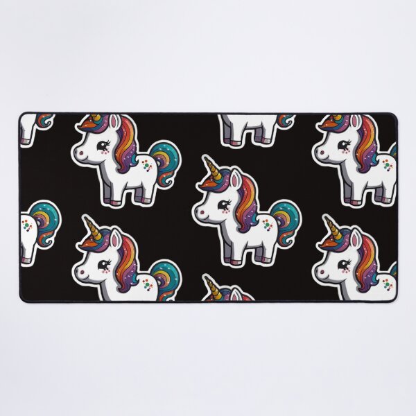Item preview, Cute colorful unicorn cartoon  designed and sold by hollycooper.