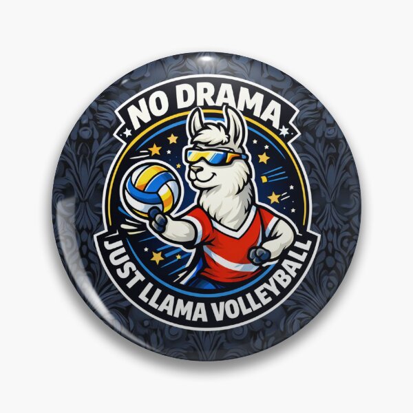 Artikelvorschau, Volley-Lama entworfen und verkauft von DD Fish.