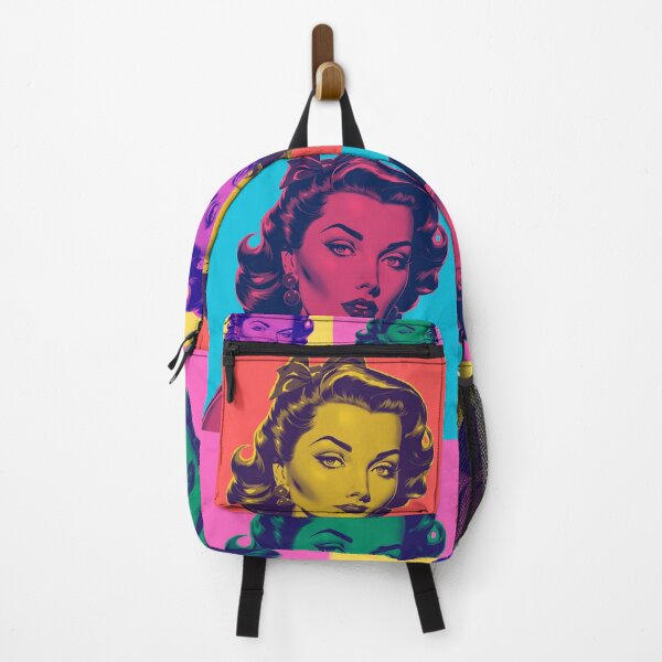 Item preview, Retro Pop Art Girl designed and sold by ImprInsta.