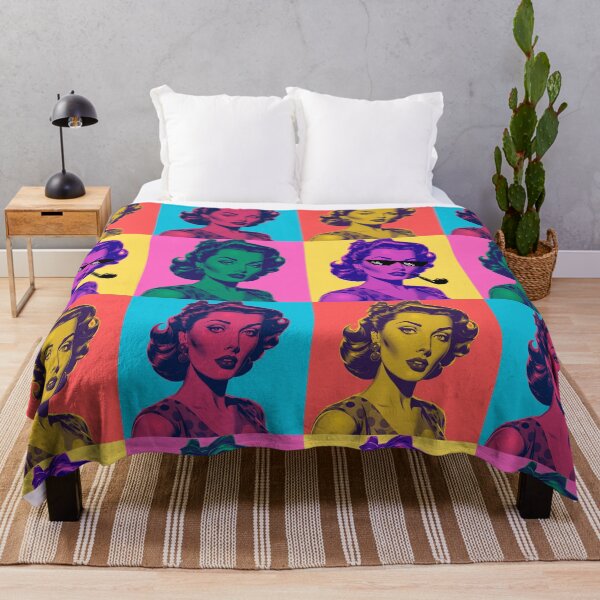 Item preview, Retro Pop Art Girl designed and sold by ImprInsta.