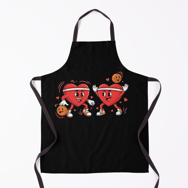 Item preview, Valentines Day Basketball Funny Two Players Heart Love Boys Kids T-Shirt designed and sold by MizoX7.