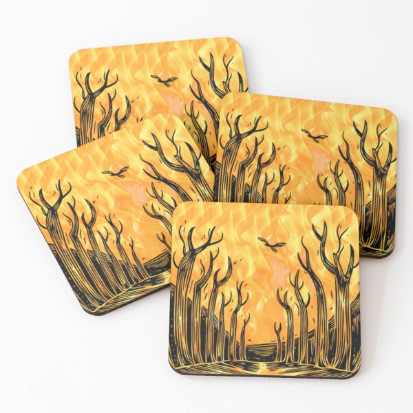 Item preview, Las w ogniu designed and sold by WADERA.