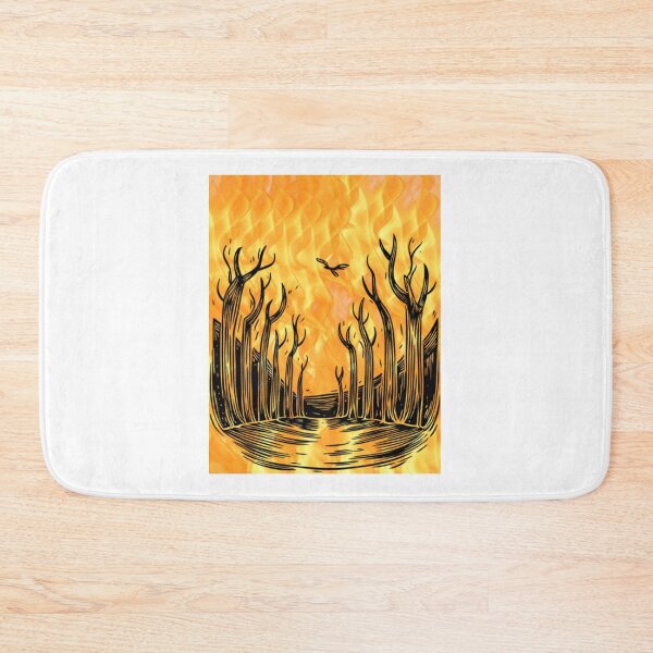 Item preview, Las w ogniu designed and sold by WADERA.
