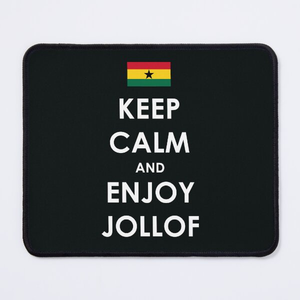 Item preview, Keep Calm And Enjoy Jollof | Ghanaian version designed and sold by MammothArt.