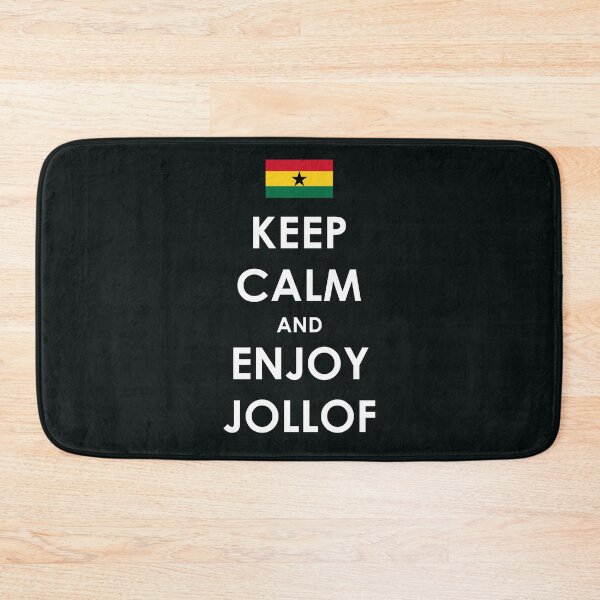 Item preview, Keep Calm And Enjoy Jollof | Ghanaian version designed and sold by MammothArt.