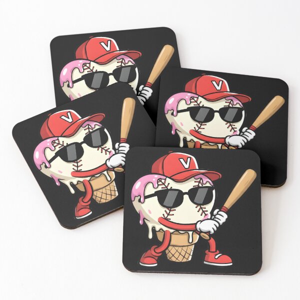 Item preview, Baseball Heart Valentines Day Ice Cream Drip Boys designed and sold by MizoX7.