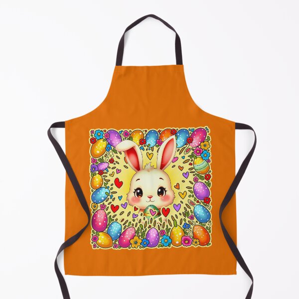 Artikelvorschau, Cute Easter Bunny – Colorful Eggs Art entworfen und verkauft von Topoartispp.