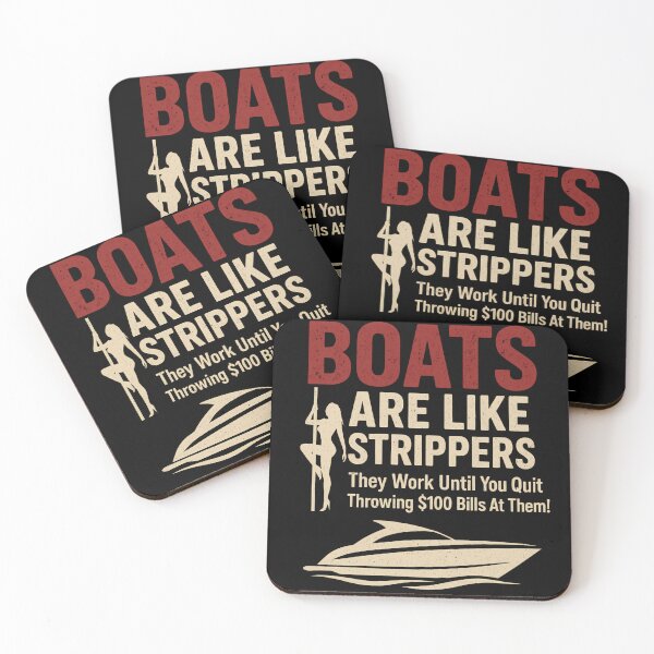 Item preview, Boats Are Like Strippers They Work Until You Quit Throwing - Funny Boating designed and sold by ZBIFBOUETLA.