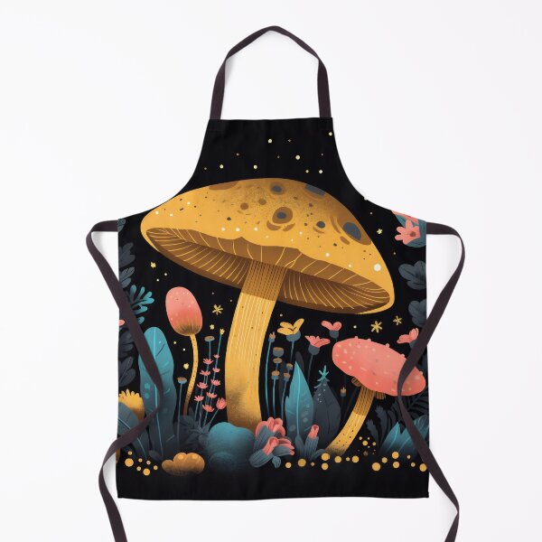 Item preview, Magic mushrooms. Psychedelic hallucination. Vibrant illustration. 60s 70s hippie colorful art designed and sold by anytka.