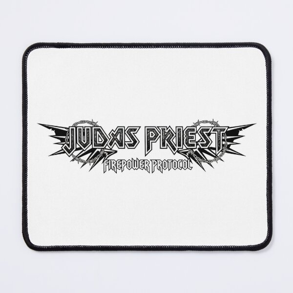 Item preview, Judas Priest Logo with Gothic Typography designed and sold by HoriArc.