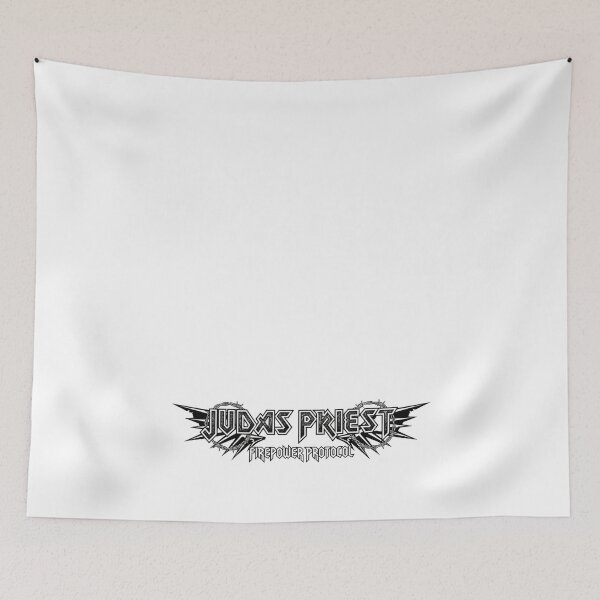 Item preview, Judas Priest Logo with Gothic Typography designed and sold by HoriArc.