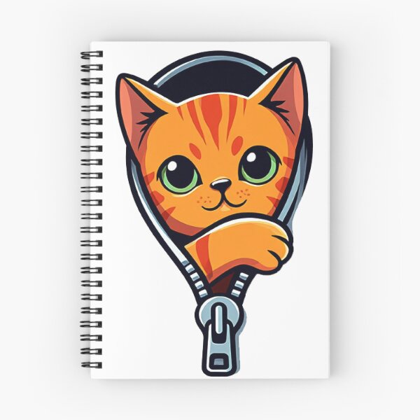 Item preview, Zip Cat Funny designed and sold by AddlPoolart.