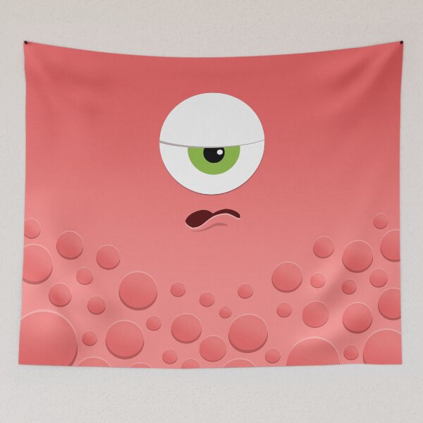 Item preview, Nora the Tired Monster (SIGH) designed and sold by Lumiline Creative.