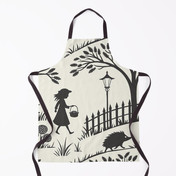 Item preview, Fairytale silhouettes, forest scene in vintage style designed and sold by AestheticsTime.