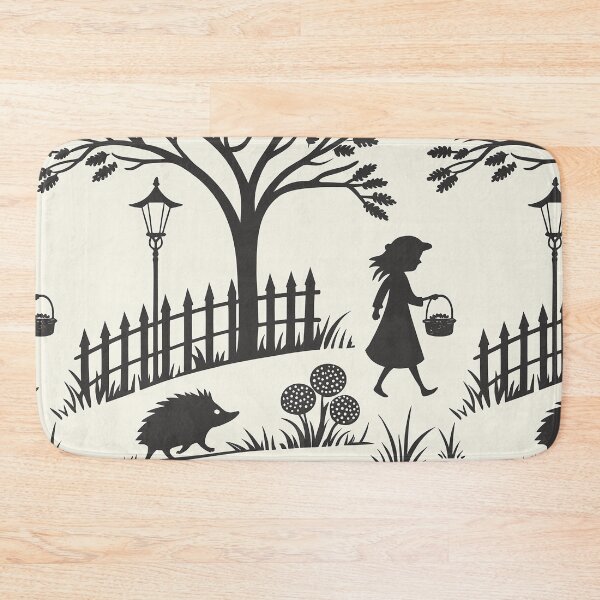 Item preview, Fairytale silhouettes, forest scene in vintage style designed and sold by AestheticsTime.