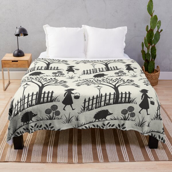 Item preview, Fairytale silhouettes, forest scene in vintage style designed and sold by AestheticsTime.