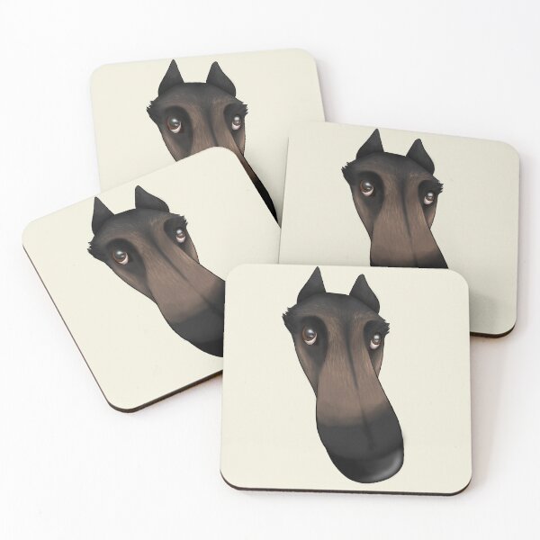 Item preview, Goofy ahh German Shepherd Dog Close up designed and sold by zuzu2artist.