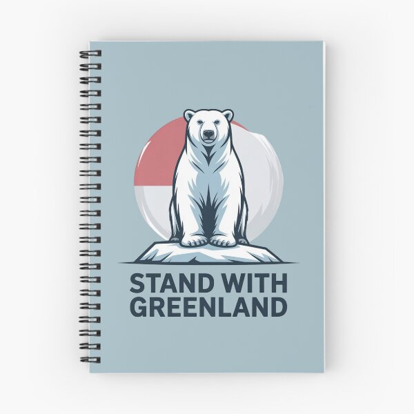 Item preview, Stand With Greenland – Polar Bear on Ice | Arctic Support Design designed and sold by WikaKowalczyk.