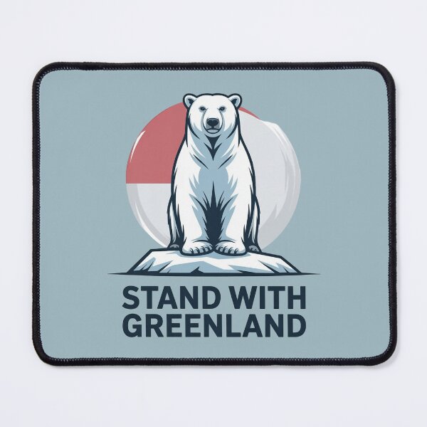 Item preview, Stand With Greenland – Polar Bear on Ice | Arctic Support Design designed and sold by WikaKowalczyk.