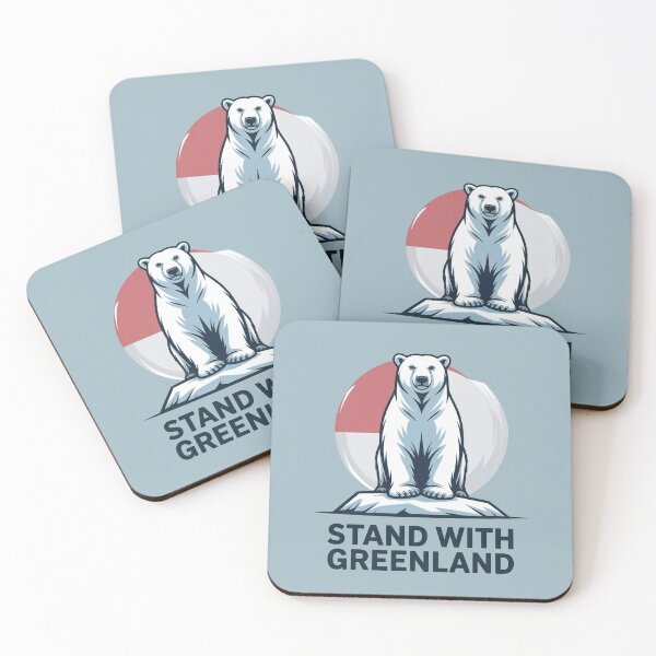 Item preview, Stand With Greenland – Polar Bear on Ice | Arctic Support Design designed and sold by WikaKowalczyk.