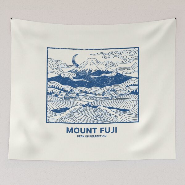 Item preview, Ukiyo e Mount Fuji Peak of Perfection  designed and sold by CamaleonDesigns.