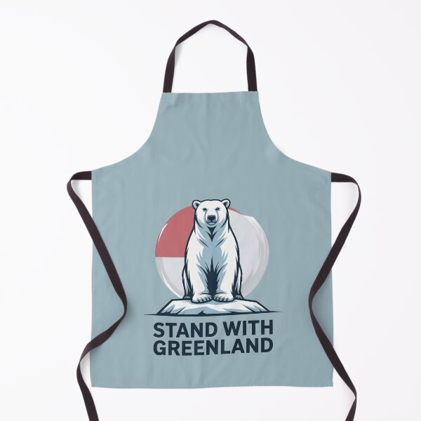 Item preview, Stand With Greenland – Polar Bear on Ice | Arctic Support Design designed and sold by WikaKowalczyk.