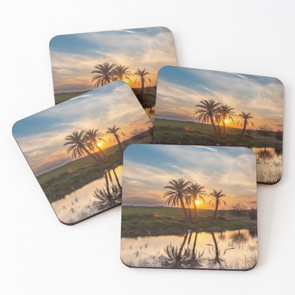 Item preview, Golden Hour Palms designed and sold by Makaronia.