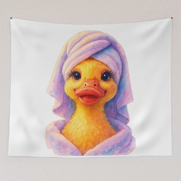 Item preview, Sassy Duck with Big Lips – Quirky Animal Art designed and sold by EnviousPrints.