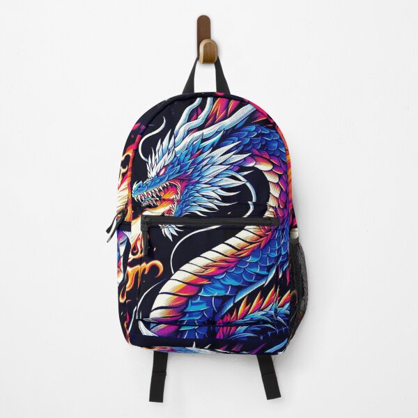Item preview, Eastern Dragon Flame Artwork for Fantasy Culture Enthusiasts designed and sold by WildStroke.