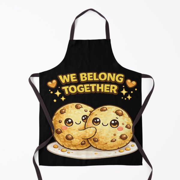 Item preview, We Belong Together Cookie Pun designed and sold by Papier Atelier Art.