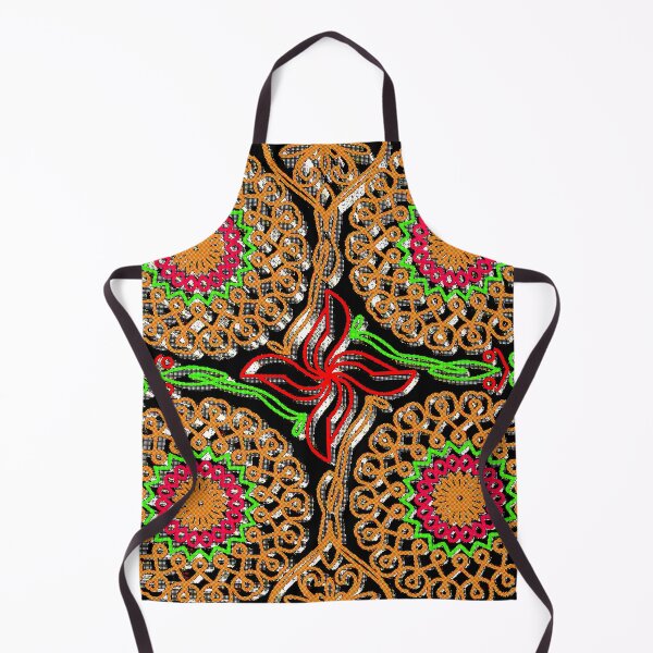 Item preview, "Traditional Rangoli Mandala with Floral Centerpiece and Symmetrical Petal Rings" designed and sold by nighttime1990.