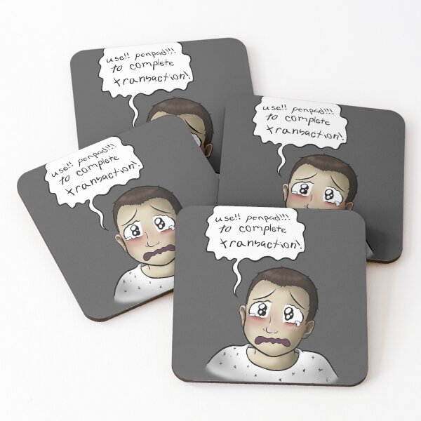 Item preview, "you tricked me" but it's an automated self checkout voice message designed and sold by zuzu2artist.