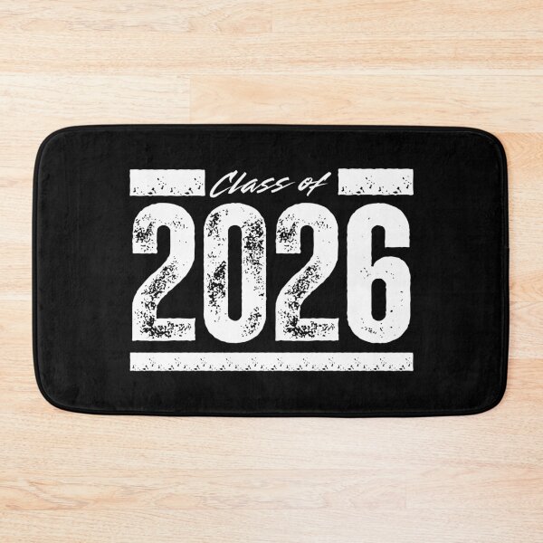 Item preview, Class of 2026 – Bold Graduation Design with Distressed Vintage Style for Seniors and Grads White 2 Style Font designed and sold by GFamilyC.