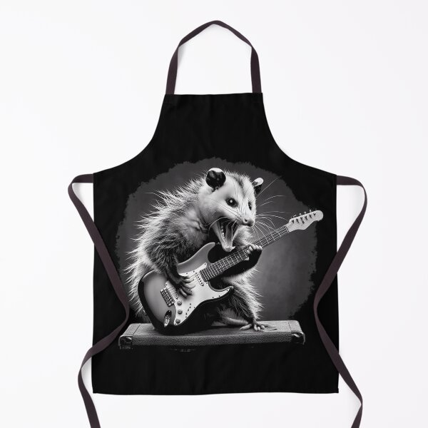 Item preview, Opossum Playing Guitar Rock and Roll Rock Star Men Women Kid , Opossum Gift For Mom Dad Kids designed and sold by Opossum GIFT ★★★★★.