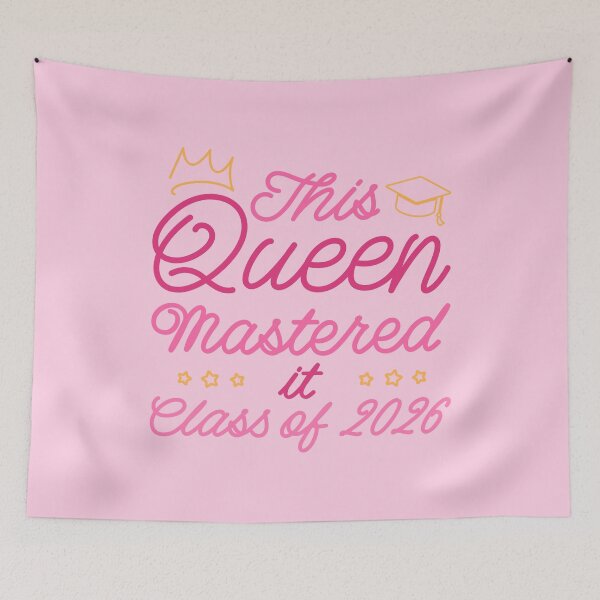 Item preview, This Queen Mastered It - Class Of 2026 II designed and sold by Lemon Pepper.