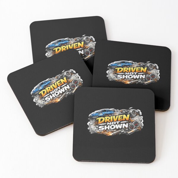 Item preview, Driven Not Shown – Driver Mindset & Car Culture Sticker designed and sold by Wolf Garage.