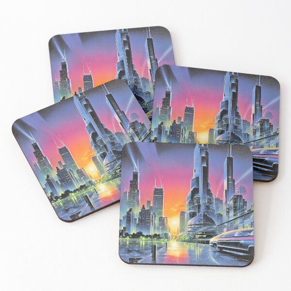 Item preview, Futuristic Cityscape Adventure designed and sold by Venon28.