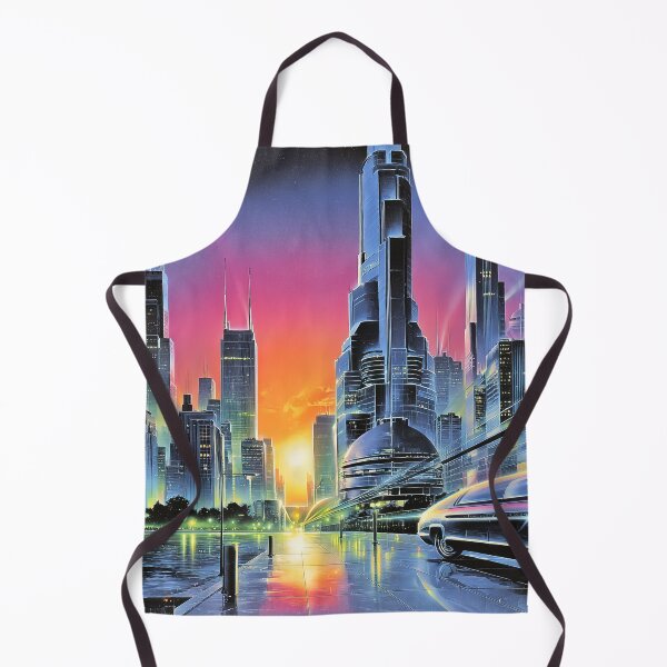 Item preview, Futuristic Cityscape Adventure designed and sold by Venon28.