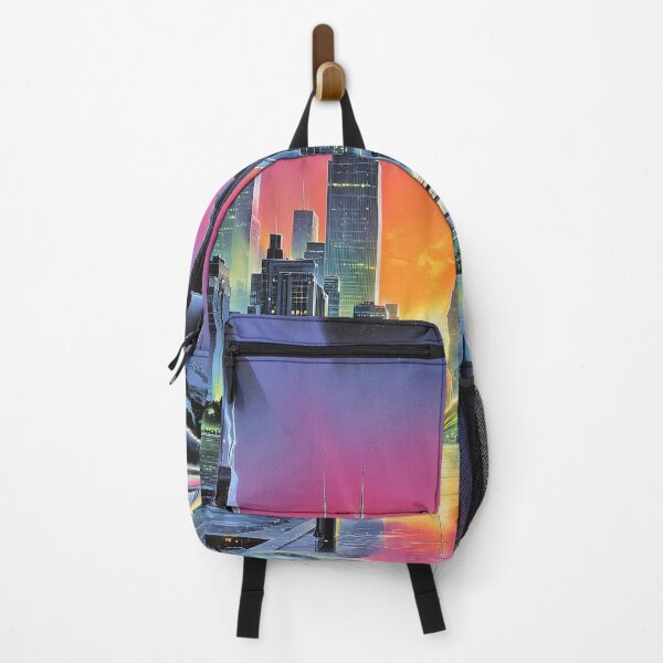 Item preview, Futuristic Cityscape Adventure designed and sold by Venon28.