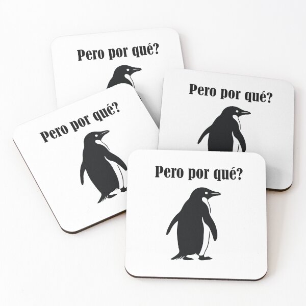 Item preview, ¿Pero por qué? Pingüino rumbo a la montaña designed and sold by Felinefinesse.