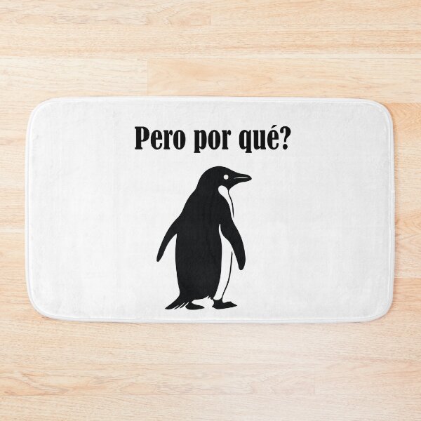 Item preview, Pero por qué? Pingüino rumbo a la montaña designed and sold by Felinefinesse.