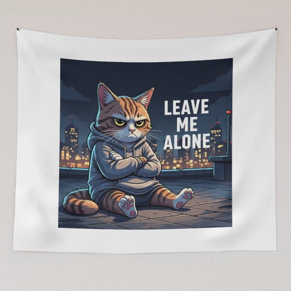 Item preview, Cat Does Not Socialize With Humans designed and sold by PetJoyPrintsCO.