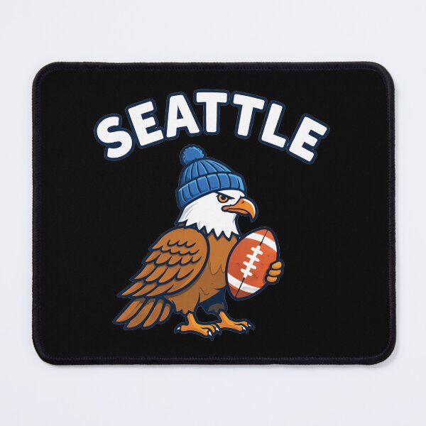 Item preview, Seattle Football - Hawk Game Day designed and sold by SanipepaVase.