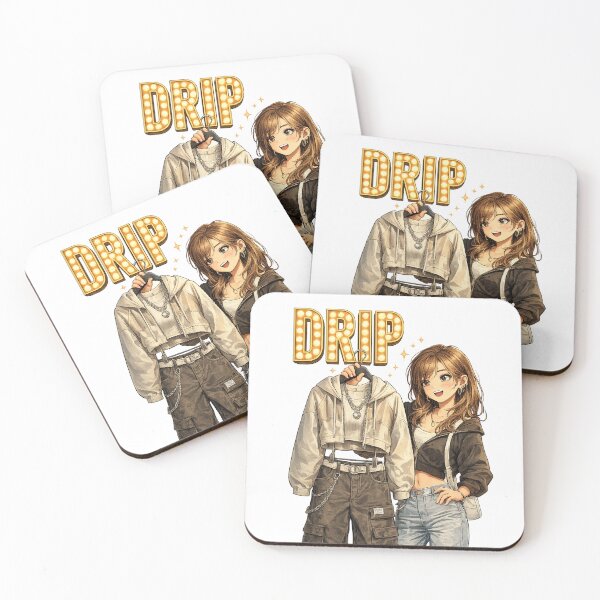 Item preview, DRIP Outfit Aesthetic Poster, Gen Z Slang Streetwear Art, Hip Hop Fashion “Got Drip” Style Gift designed and sold by TerScott.