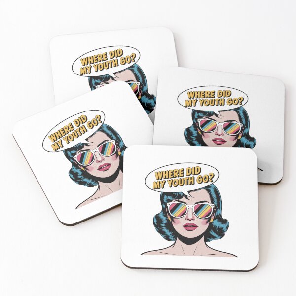 Item preview, Funny Retro Vintage "Where Did My Youth Go" Design designed and sold by Peter Stawicki.