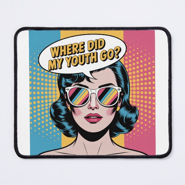 Item preview, Funny Retro Vintage "Where Did My Youth Go" Design designed and sold by Peter Stawicki.